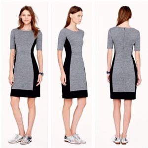 J.Crew Colorblock Paneled Stretch Dress | Size 8